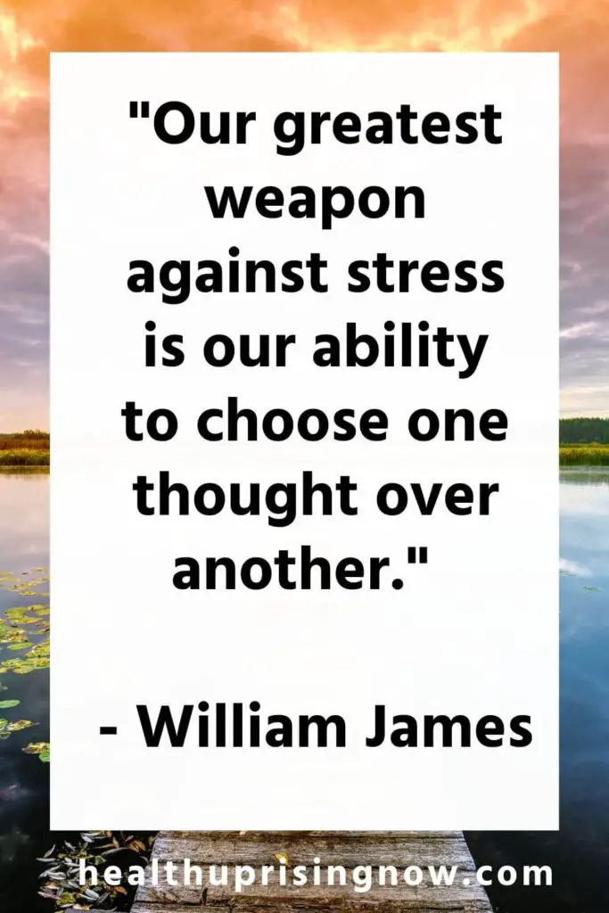 This is the perfect quote for anxiety that reminds us to simply choose more peaceful thoughts