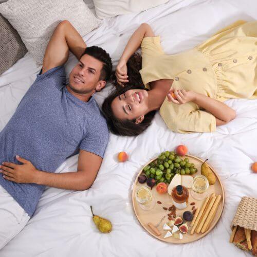 Relaxing date night ideas at home